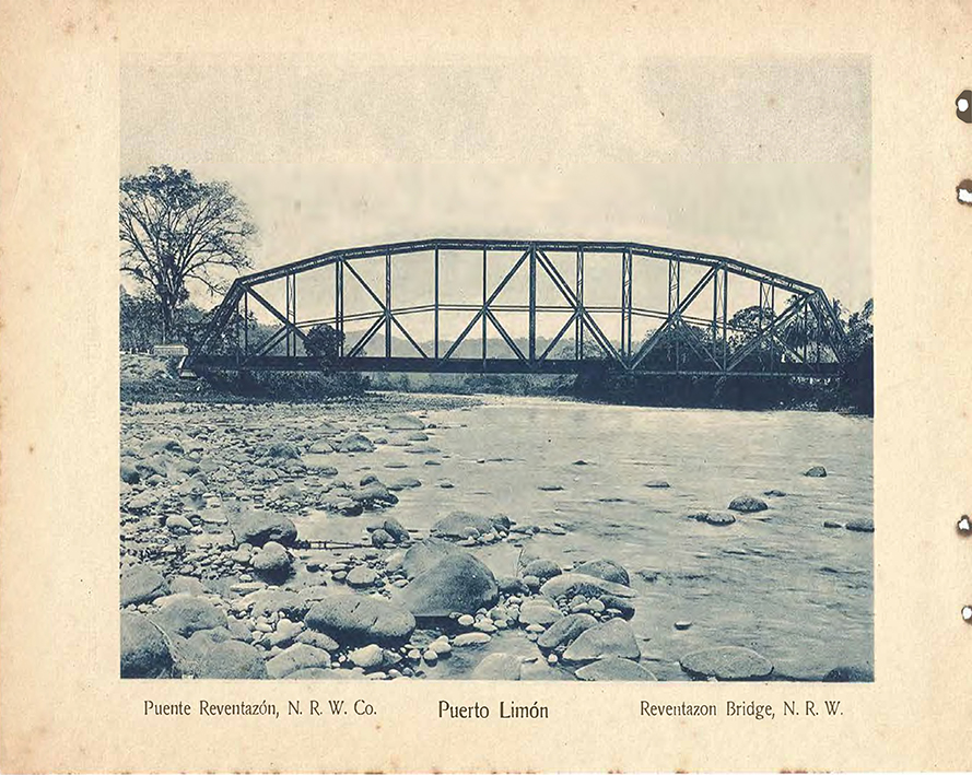 Puente Reventazón, N.R.W.Co por Gómez Miralles, Manuel. Documental. Patrimonio Arquitectónico.