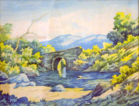 Puente de piedra # 1 por Pacheco, Fausto