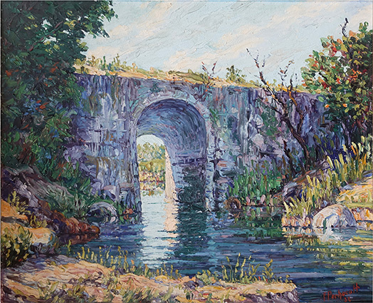 Puente de damas por Pacheco, Fausto