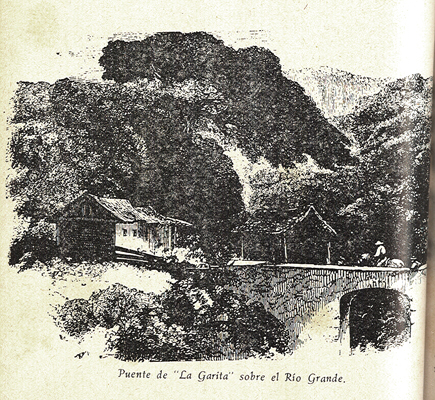 La Garita on the Río Grande (N.H.M.M.) Puente de La Garita sobre el Río Grande por Paéz, Ramón (extranjero). Documental