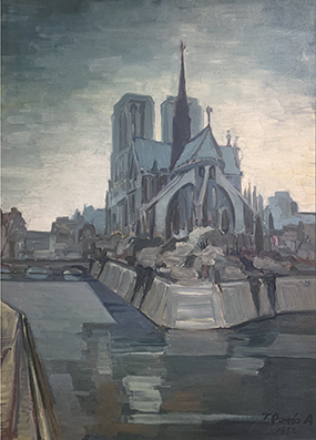 Iglesia de Notre Dame por Quirós, Teodorico