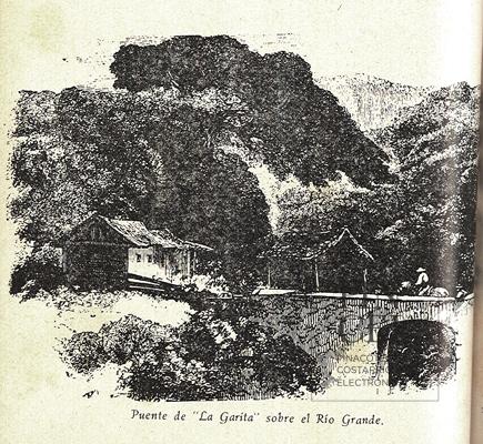 La Garita on the Río Grande (N.H.M.M.) Puente de La Garita sobre el Río Grande por Paéz, Ramón (extranjero). Documental