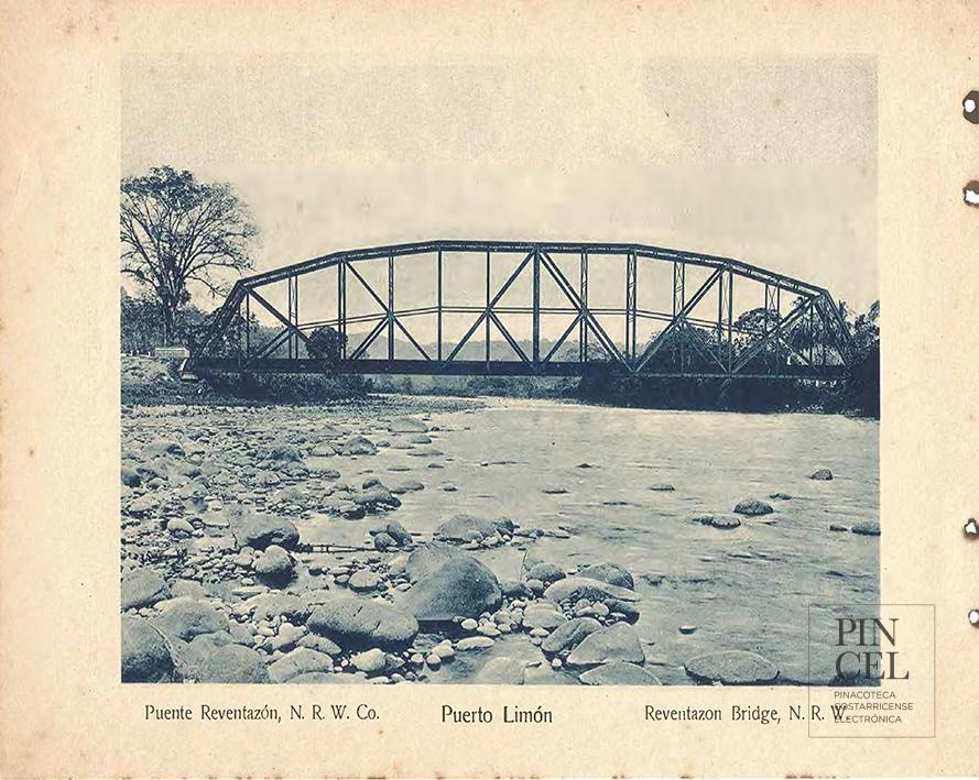 Puente Reventazón, N.R.W.Co por Gómez Miralles, Manuel. Documental. Patrimonio Arquitectónico.
