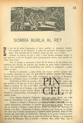 Somba burla al rey por Amighetti, Francisco