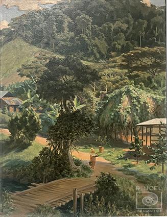 Escena campesina por Span, Emil